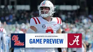 SEC Game of the Week PREVIEW: No. 15 Ole Miss vs No. 13 Alabama | CBS Sports