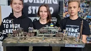 KID'S BUILDING STUDIO diorama for Scale Model Challenge 2025 contest