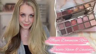 Trying NEW Patrick Ta Major Dimension II Rose Palette | First Impression & Swatches | Shadow Demo