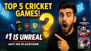 Top 5 Best Cricket Games For Android & IOS | New Cricket Games 2025