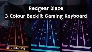 Redgear Blaze 3 Colour Backlit Gaming Keyboard review | 2018 | Amazon's choice |