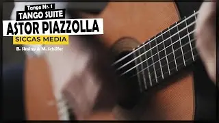 Tango Nr. 1 from the Tango Suite by Astor Piazzolla | B. Skolny & M. Sch&auml;fer | Classical Guitar