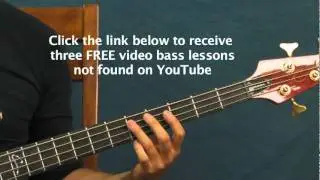 bass guitar lesson boris the spider the who