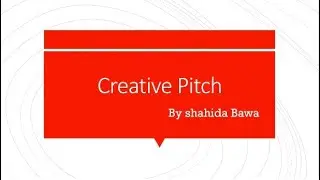 Creative Pitch