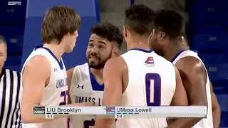 LIU Brooklyn vs UMass-Lowell basketball 2016