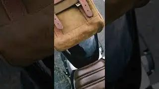 Brown Love on the Tank Bag 🤌🏾👌🏾