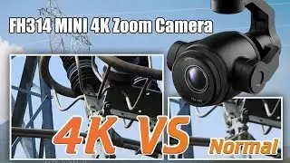 4K Zoom Camera and 3 Axis Gimbal for Drones