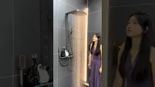 Cozy bathroom shower wall mount design #shortsvideo #shortfeed #youtubeshorts #homedecor #shorts