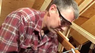 Attic Truss Repair #06: Sistering web members