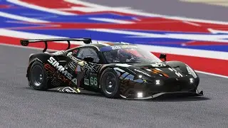 rFactor 2 - Austin (C.O.T.A) - Ferrari 488 GTE (New Tyre Update)