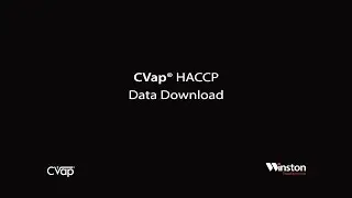 Winston Foodservice - CVap&reg; HACCP Data Download