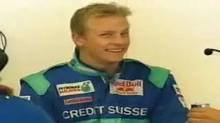 Kimi R&auml;ikk&ouml;nen and Nick Heidfeld Interview at Sauber 2001! 😎
