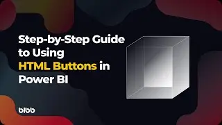 HTML Buttons Power BI - Step-By-Step guide