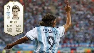 FIFA19: CRESPO ICON IN A PACK!! + Tribute Video