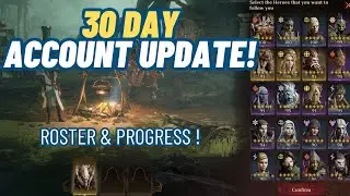 Account Update Day 30 - AMAZING Progress | Hero Roster, Formation & Goals 🐉DragonHeir Silent Gods🐉