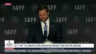FULL SPEECH: Vice President Vance Speaks at the IAFF Conference - 03/09/26
