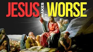 JESUS  makes it WORSE! (Matthew 5:13-20 Bible Study) Free Online Lessons For Adults
