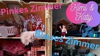 Pinkes Zimmer Blaues Zimmer mit Katy und Lubina