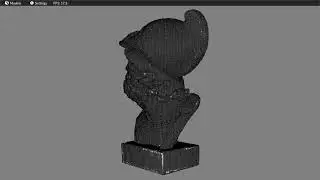 Optimized voxelization using nearest neighbor search and flooding