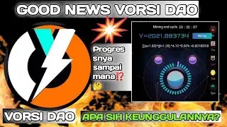 GOOD NEWS VORSI DAO, airdrop potensi cuan gratis ✅ Apa sih keunggulannya ⁉️ progressnya sampai mana?