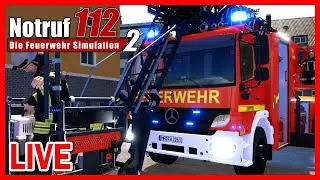 NOTRUF 2: LIVESTREAM im Multiplayer | Notruf 112 Teil 2 Die Feuerwehrsimulation LIVE