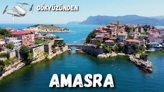 Gökyüzünden Amasra - Amasra Dron Çekimi - Amasra Bartın - Amasra Gezilecek Yerler - Karadeniz Turu
