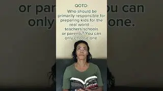 Preparing Kids For Life Question Of The Day #lifeskills #lifeeducation #teachers #parenting
