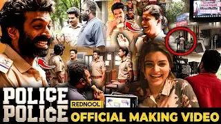 BLOOPERS 🤣 Police Police Set-ல நடந்த UNSEEN அலப்பறை 😂 Exclusive Making | Mirchi Senthil, Shabana
