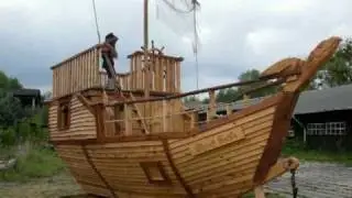 Piratenschiff - Abenteuer - Spielhaus