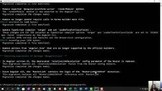 Angular 15 Upgrade with NG Material