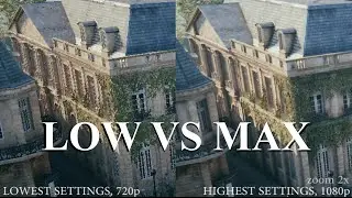 Assassin's Creed Unity - Low vs Max