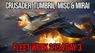Неделя флота Star Citizen Crusader + День разного &mdash; Star Runner, Hercules A2 и Spirit C1 просто потрясающие!
