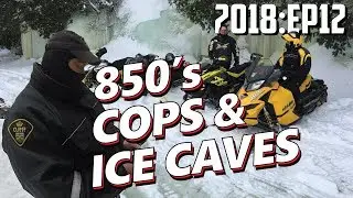 Kearney Scenic Ice Caves 2018 | 2018 Ski-doo MXZX 850 | 2016 Ski-doo XRS | Renegade | 50 Edition