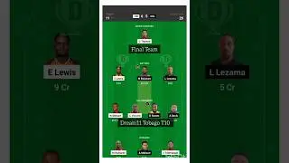PBR vs NML Dream11 Prediction | PBR vs NML Dream11 Prediction Today Match | Dream11 Tobago T10 Blast