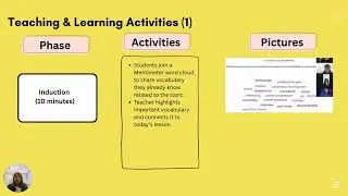 INNOVATIVE LEARNING ENVIRONMENT - Group 1 Innovative Learning for English Preparation Test
