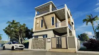 30'X40' Duplex House Design | 1200 Sqft House Plan | 3D Exterior and Interior Design