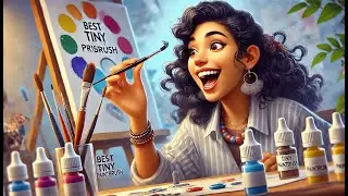 🎨 PSISO Miniature Paint Brushes Kit | Best Tiny Paintbrush 🎨