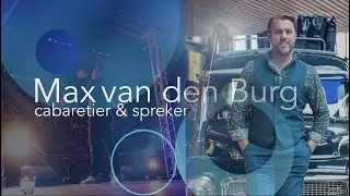 Bedrijfscabaretier Max van den Burg