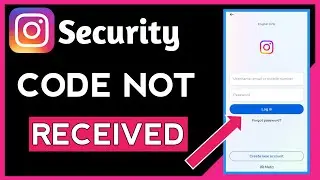 How To Fix Instagram Security Code Not Receiving Problem 2024 in iPhone & Samsung