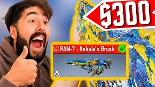 *NEW* $300 NEBULA'S BRUSH RAM-7 MYTHIC DROP IS HERE IN COD MOBILE!!!