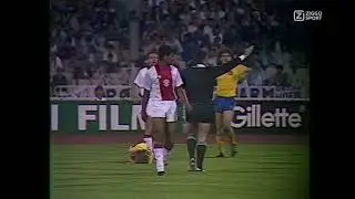 Ajax - Lokomotive Leipzig CWC F 1987