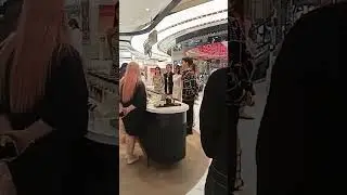 Perfume Demonstration Promotion with Male Model #perfume #promotion #malemodel #model