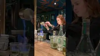 &ldquo;Fire & Absinthe: Bartender Girl&rsquo;s Magic Touch&rdquo; #prague #absent #absinthe #usa #cocktailmaking #uae
