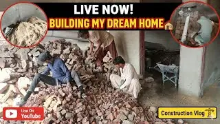 My New House Construction Update 🧱 Naya Ghar Kaisa Ban Raha Hai? #construction #live #rralsphere