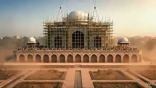 Empty Land to Humayun&rsquo;s Tomb | AI History Recreation.#ytshorts #ytviralvideo #veo3 