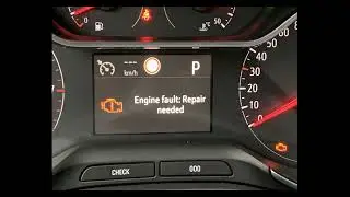 Opel crossland x engine error