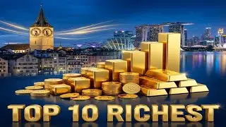 💰 Richest Cities by GDP per Capita (1995-2025) | Animated Bar Chart Race