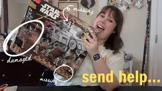 buying my dream lego set second-hand (and immediately regretting it) ⭐️ LEGO STAR WARS AT-TE BUILD