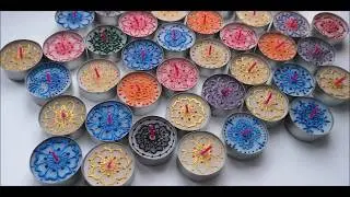11 Easy Simple Mehndi Candle Designs | DIY Candle | Beautiful New Mehndi Design Decor