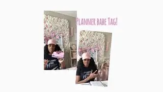 Planner Babe Tag | Color Me Pink